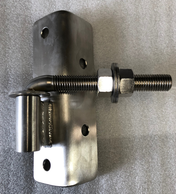 Massive 3/4" Stainless Steel Hinge (J-Bolt Style)